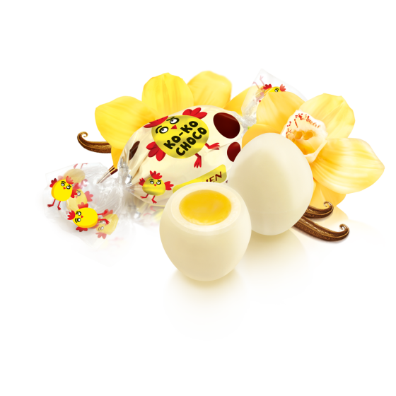 Bomboane Roshen Ko-Ko Choco Alb 1kg