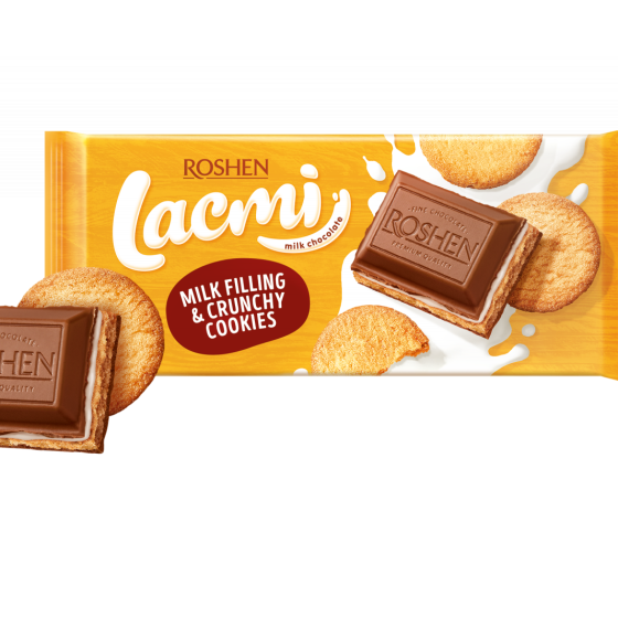 Lacmi cu lapte, crema de lapte si biscuiti 90g