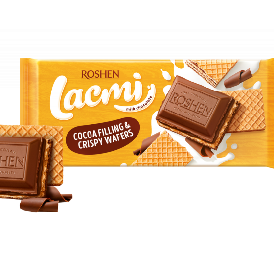 Lacmi cu lapte, crema de cacao si napolitane 90g