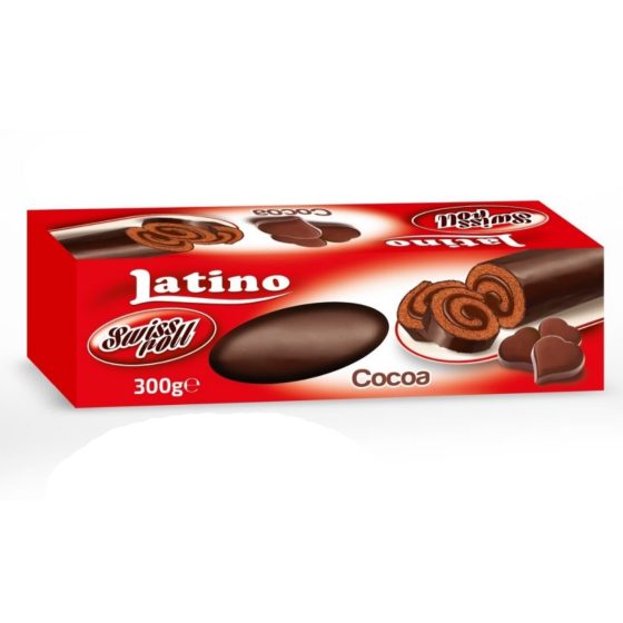 Rulada Latino Glazurata Cacao 300g