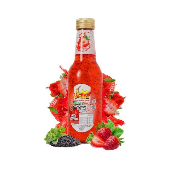 Suc Jolly cu seminte de busuioc, diverse arome 200ML
