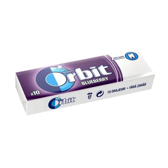 Guma Orbit pastile Blueberry 14g