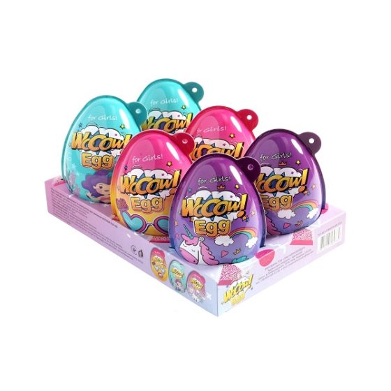 Wooow Egg - Ou cu surprize fete/baieti 40g