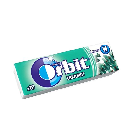 Guma Orbit pastile Eucalyptus 14g