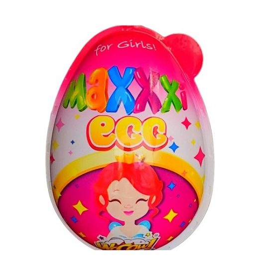 Wooow Maxxi Egg - Ou maxi cu suprize fete/baieti 60g
