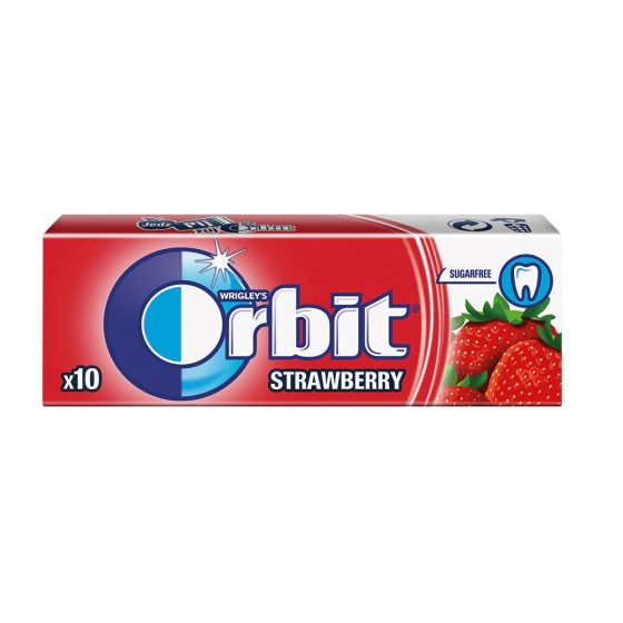Guma Orbit pastile Strawberry 14g