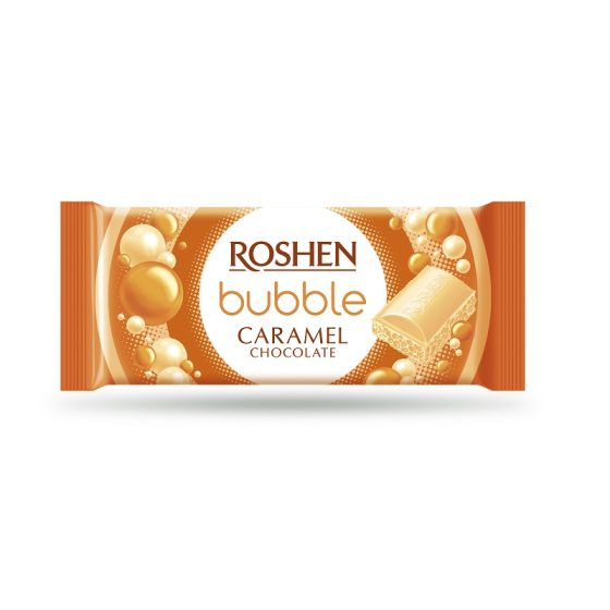 Roshen Ciocolata Aerata Caramel 80g