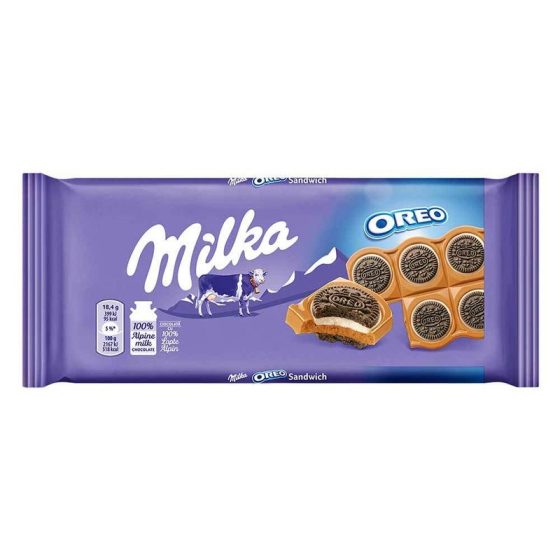 Ciocolata Milka Oreo Sandwich  92g