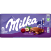 Ciocolata Milka Alune si Stafide 100g