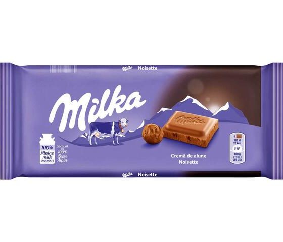 Ciocolata Milka Noisette 100g