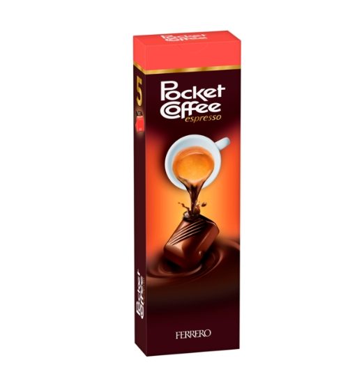 Ferrero Pocket Coffee T5x12x6 62.5g