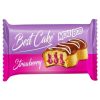 Prăjitura pandișpan MINI BOB cu cremă de căpșuni, 30 g - Deliciu fin cu căpșuni.