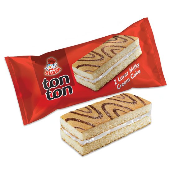 Istaram Ton Ton Layer Cake cu Cremă de Lapte 50 g