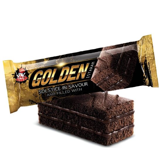 Istaram Golden 3 Layer Chocolate Cake cu Cremă de Cacao 50g